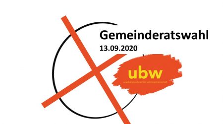Stimmkreuz mit Logo